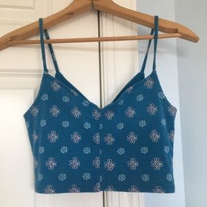 SOLD: Bandana Print Crop Top Cami